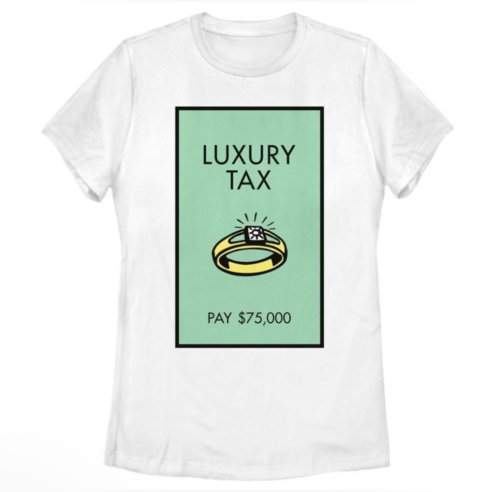 Monopoly Luxury Tax Graphic Tee 2XL